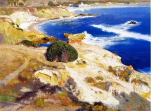 Down the Coast by Mathias J Alten - Oil Painting Reproduction