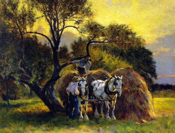 Main Product Photo of Ending the Day Painting by Mathias J Alten