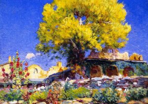 Irving Couse's by Mathias J Alten Oil Painting