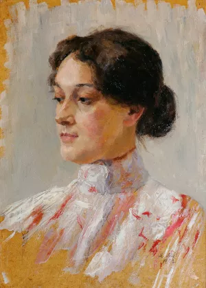 Madchenbildnis by Mathilde Sitta-Alle Oil Painting