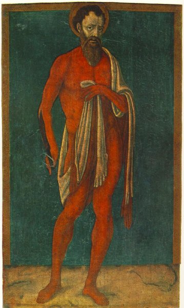 The Apostle St Bartholomew by Matteo Di Giovanni - Hand-Painted Oil Painting Reproduction