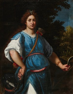 Diana The Huntress by Matteo Rosselli Oil Painting