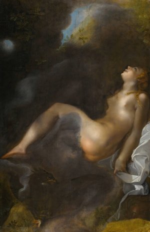 Jupiter And Io by Matthaus Gundelach Oil Painting