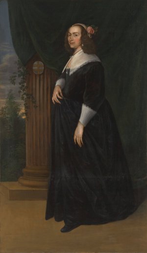 Maria Hartmansdr de Custer by Mattheus Verheyden Oil Painting