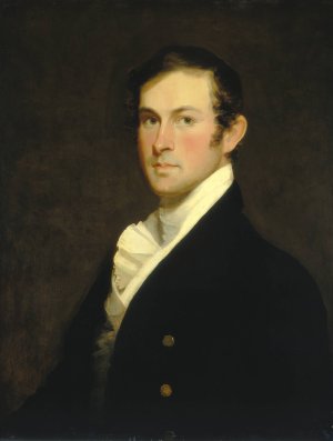 Augustus Fielding Hawkins by Matthew Harris Jouett Oil Painting