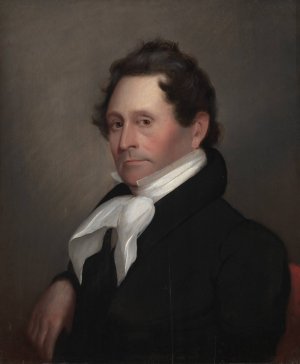 Senator Thomas Hart Benton by Matthew Harris Jouett Oil Painting