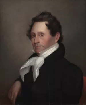 Senator Thomas Hart Benton by Matthew Harris Jouett Oil Painting