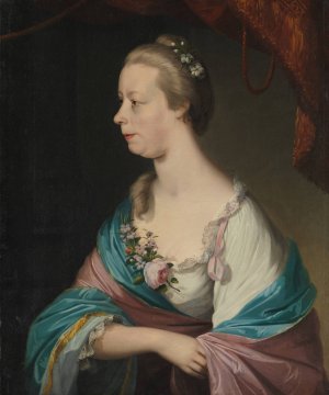 Christiana Stille Keen by Matthew Pratt Oil Painting