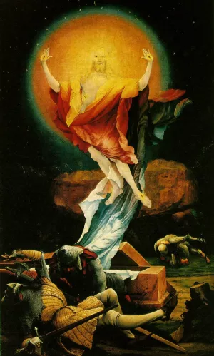 Isenheim Altarpiece Oil painting by Matthias Gruenewald