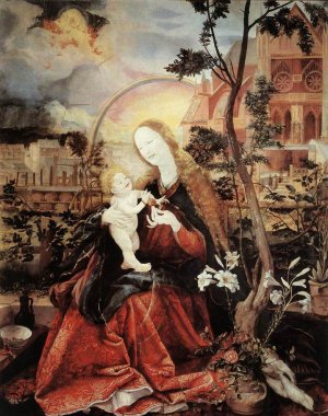 Stuppach Madonna Oil painting by Matthias Gruenewald