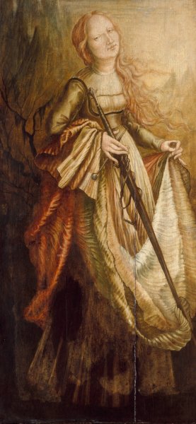 St. Catherine by Matthias Grunewald Oil Painting