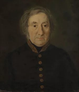 Portrait of County Court Judge Thomas H. Moinichen by Matthias Stoltenberg Oil Painting