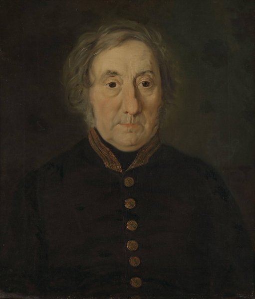 Portrait of County Court Judge Thomas H. Moinichen  by Matthias Stoltenberg - Hand-Painted Oil Painting Reproduction