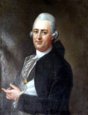 Christian von Brokes by Matthias Von Der Hude Oil Painting
