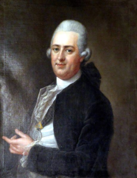 Christian von Brokes by Matthias Von Der Hude - Hand-Painted Oil Painting Reproduction