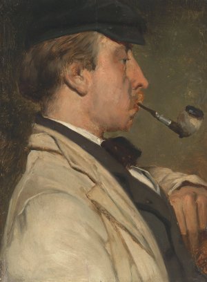 Portrait of Ludwig Casimir by Matthijs Maris Oil Painting