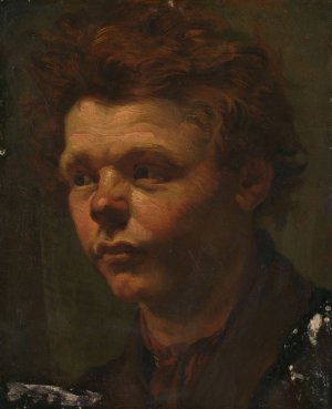 Portrait Study by Matthijs Maris Oil Painting