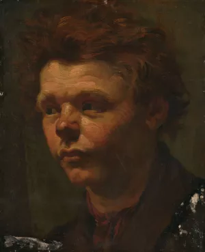 Portrait Study by Matthijs Maris Oil Painting