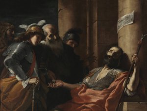 Belisarius Receiving Alms by Mattia Preti Oil Painting