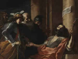 Belisarius Receiving Alms by Mattia Preti Oil Painting