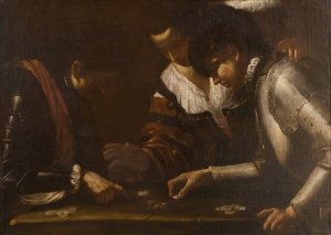 Dice Players by Mattia Preti Oil Painting