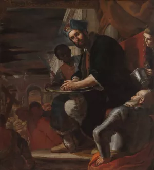 Pilate Washing His Hands by Mattia Preti Oil Painting