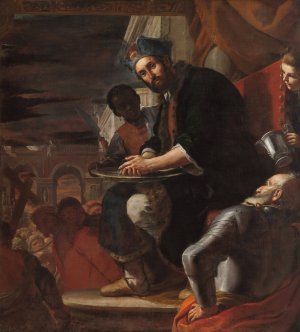 Pilate Washing His Hands by Mattia Preti Oil Painting