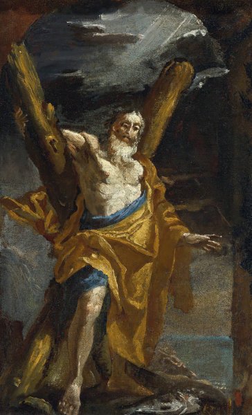 Main Product Photo of Saint Andrew Painting by Mattia Preti