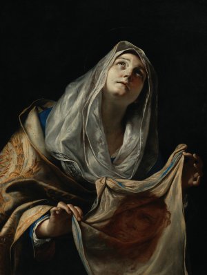 Saint Veronica with the Veil by Mattia Preti Oil Painting