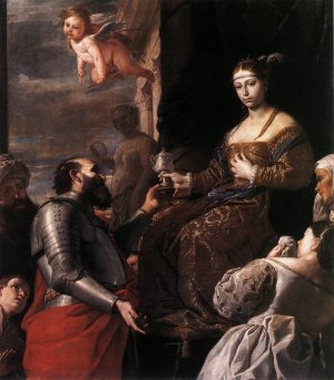 Sophonisba Receiving the Goblet by Mattia Preti Oil Painting
