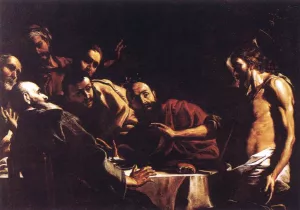 St John Reproaching Herod painting by Mattia Preti