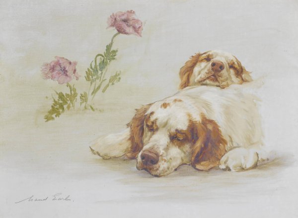 Surely, Surely, Slumber Is More Sweet Than Toil by Maud Earl - Hand-Painted Oil Painting Reproduction