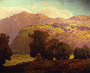 California Hills by Maurice Braun Oil Painting