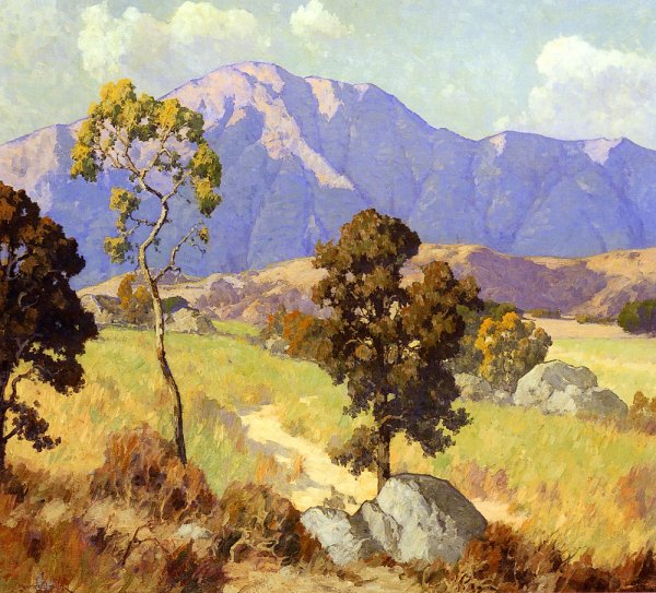 Main Product Photo of Mountain Shadows Painting by Maurice Braun