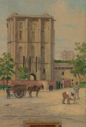 Le Fort by Maurice Chabas Oil Painting