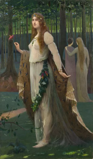 Nemea Oil painting by Maurice Chabas