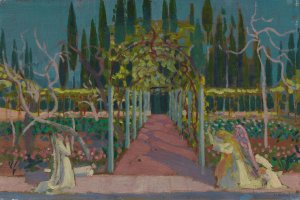 Annunciation by Maurice Denis Oil Painting
