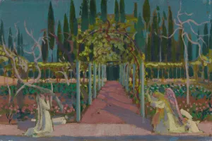 Annunciation by Maurice Denis Oil Painting