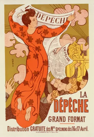 La Depeche De Toulouse by Maurice Denis Oil Painting