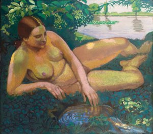 La Source by Maurice Denis Oil Painting