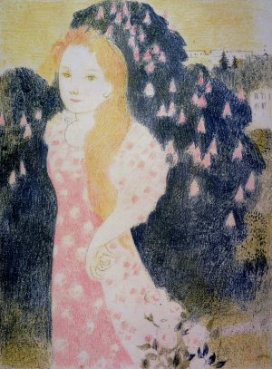 Les crepuscules ont une douceur d'ancienne peinture by Maurice Denis Oil Painting