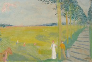 Paysage De Campagne by Maurice Denis Oil Painting