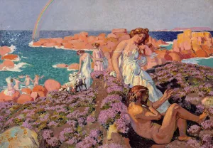Ulysses With Calypso by Maurice Denis Oil Painting