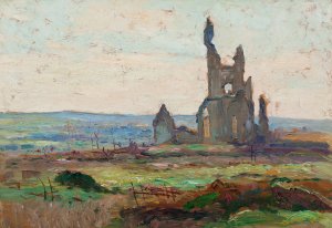 Ablain, St. Nazaire by Maurice Galbraith Cullen Oil Painting