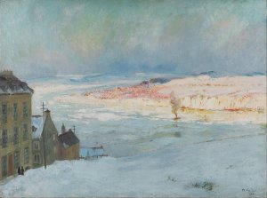 Levis from Quebec by Maurice Galbraith Cullen Oil Painting