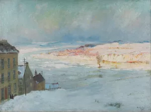 Levis from Quebec Oil painting by Maurice Galbraith Cullen