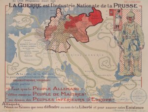 La guerre est l'industrie nationale de la Prusse by Maurice Louis Henri Neumont Oil Painting