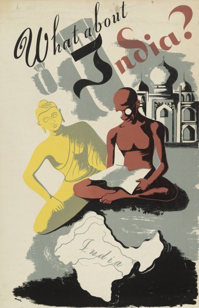 Main Product Photo of What about India  Painting by Maurice Merlin
