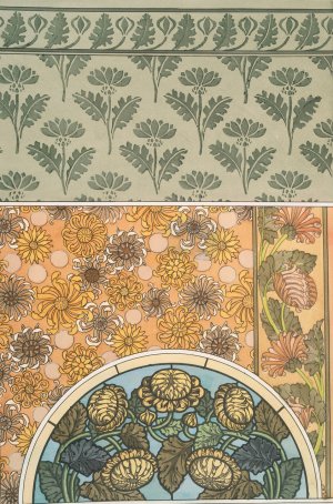Chrysantheme 2 by Maurice Pillard Verneuil Oil Painting