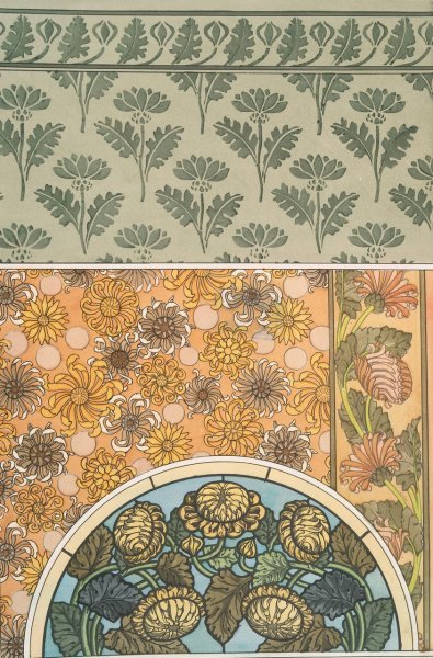 Chrysantheme 2  by Maurice Pillard Verneuil - Hand-Painted Oil Painting Reproduction